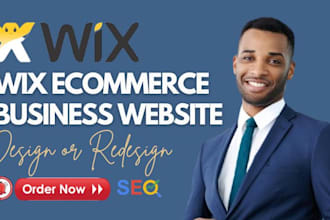 build wix ecommerce website redesign wix online store update wix website design