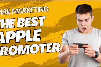 do organic apple music lovers promotion using email marketing, campaign ads