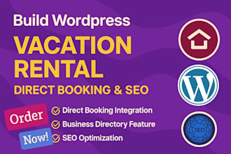 direct booking wordpress vacation rental lodgify business directory website seo