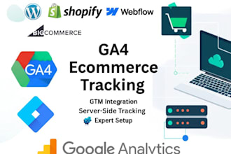 setup google analytics 4, ga4 server side, ga4 ecommerce tracking with GTM