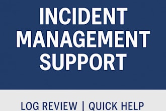 help you with IT incidents monitoring and resolving