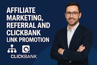 do referral affiliate link promotion, clickbank promotion and website marketing