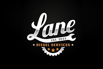 design looking face repair shop logo