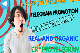 promote your brand to active telegram members