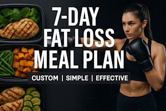 create a fast fat loss meal plan tailored to your goals