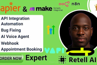 vapi ai zapier make com webhook retell ai calling agent automation gohighlevel
