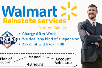 reinstate walmart suspension appeal letter plan of action