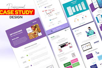 design professional case study and company profile