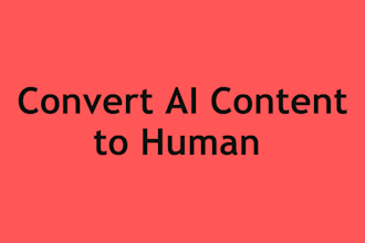 proofread and humanize chatgpt and ai content