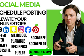 schedule and manage post buffer hootsuit planable loomly weekly monthly on fb ig