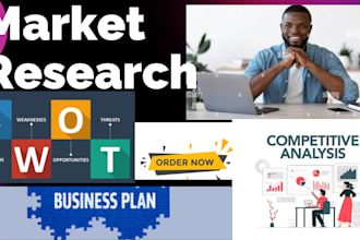 do market research, swot and competitor analysis