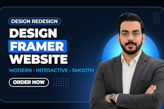 create a modern, animated framer site for your brand