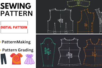 be your PDF sewing pattern maker and make multiple size