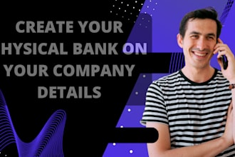 create your physical bank account for ebay, etsy, shopify, amazon and walmart