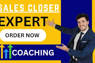 be your sales representative coach, close more deal as a sales closer, b2b leads