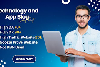 do guest posting on tech and apps