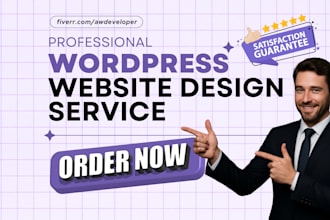 create responsive wordpress website SEO optimised