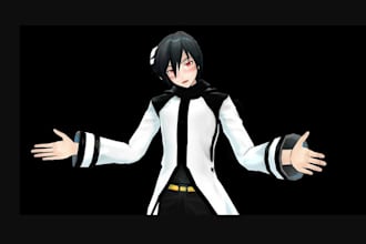 create, edit, fix or rigging any 3d model, including mmd, vrm and vrchat, sfm