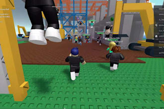 develop a full roblox game, custom scripts, maps and system