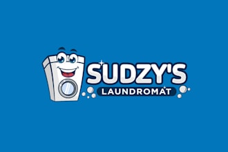 design pictorial excellent new laundromat logo
