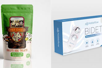 do product label design and packaging design