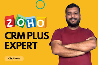 be your zoho CRM plus expert for setup, automation, and customization