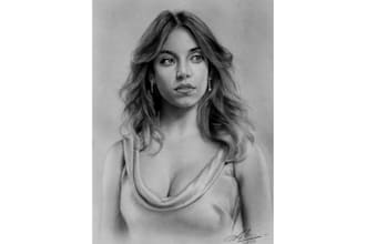 draw a realistic pencil portrait of your crush or loved one