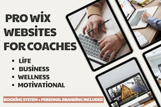 do coaching landing page wix coach website life coach website business coach wix