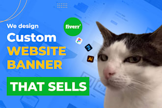 design eye catching website banner, flyer, fb ads, fiverr gigs