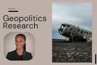be your geopolitical research assistant