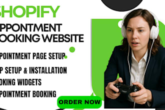 setup appointment booking website seo salon tatoo studio spa website