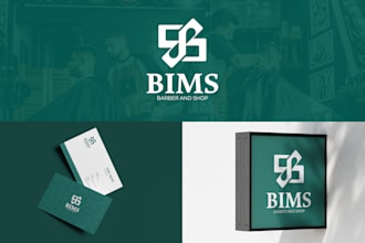 craft a timeless minimalist wordmark and monogram logo