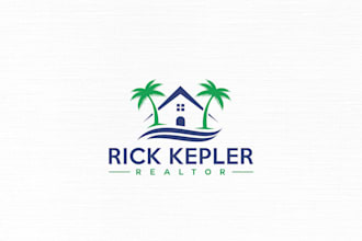 do modern real estate, realtor, property and construction business logo