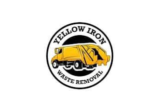 design top quality trash removal company logo