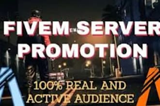 do fivem server promotion, discord server promotion, fivem server
