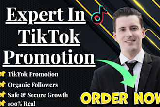 grow and promote your tiktok account organically