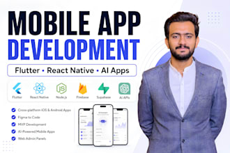 do mobile app development flutter developer react native ai mobile app