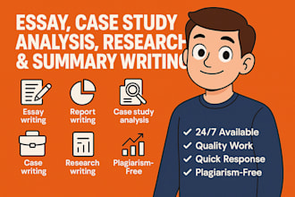 write urgent essay writing, case study, apa mla paper, report, research, summary