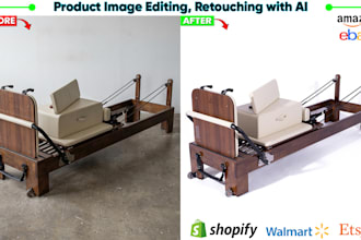 do product image editing, retouching with ai