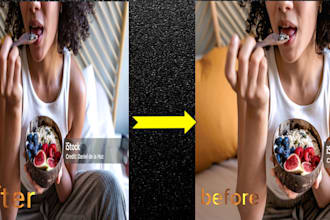 retouch and skin, beauty and color correct your photos