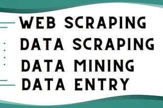 do python web scraping, data scraping, and data mining