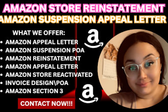 recover amazon store suspension amazon appeal letter reinstatement amazon reopen