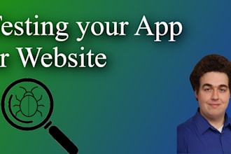 run usability tests for your for your software or website