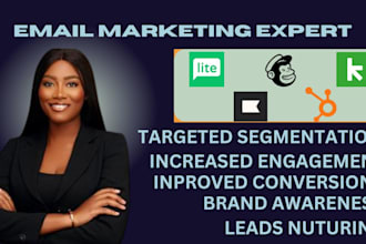 set up your email platform, clean contacts, import, segment and manage lists