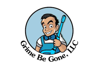 design modern new small cleaning business logo