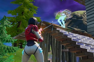 make a cool 3d thumbnail for your fortnite creative map, tyccon map, zonewar,2v2