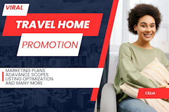optimize and promote your airbnb,vrbo listing for more booking