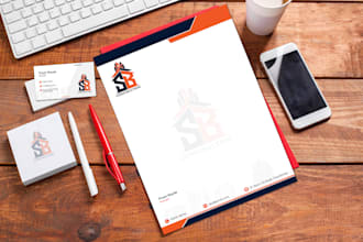 design custom business cards, letterheads, and envelopes