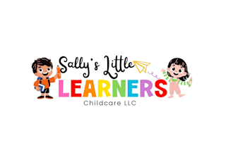 create daycare childcare baby shop school and kids logo