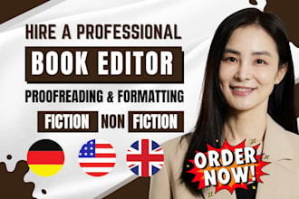 proofread, edit and rewrite your german text, german ebook or nonfiction novel